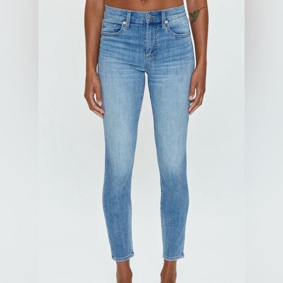 pistola Denim - NWT Pistola Audrey Figueroa Crop Mid Rise Skinny Stretch Denim Jeans Size 26